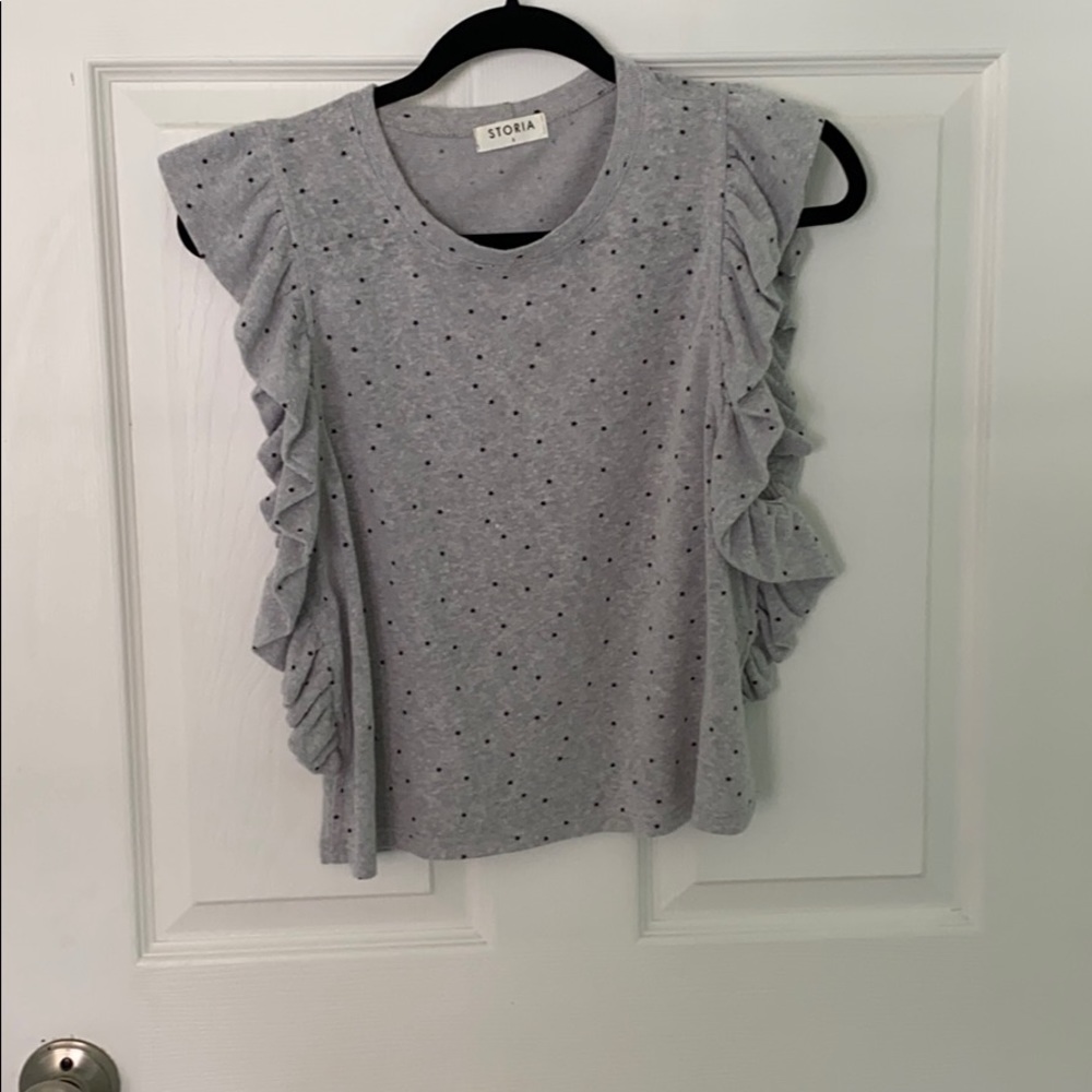 Storia grey tee, size S